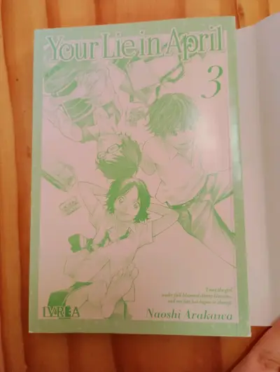 Manga Your Lie in April Volumen 3 de Naoshi Arakawa - miniatura 3