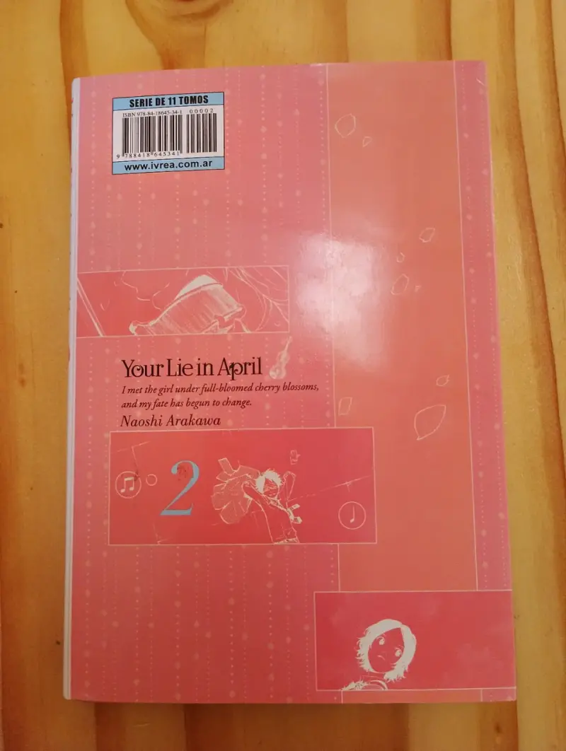 Manga Your Lie in April Volumen 2 - 2