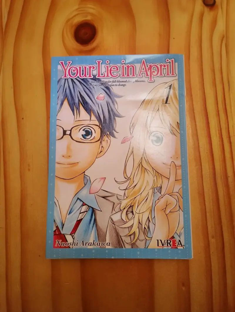 Manga Your Lie in April Volumen 1 de Naoshi Arakawa