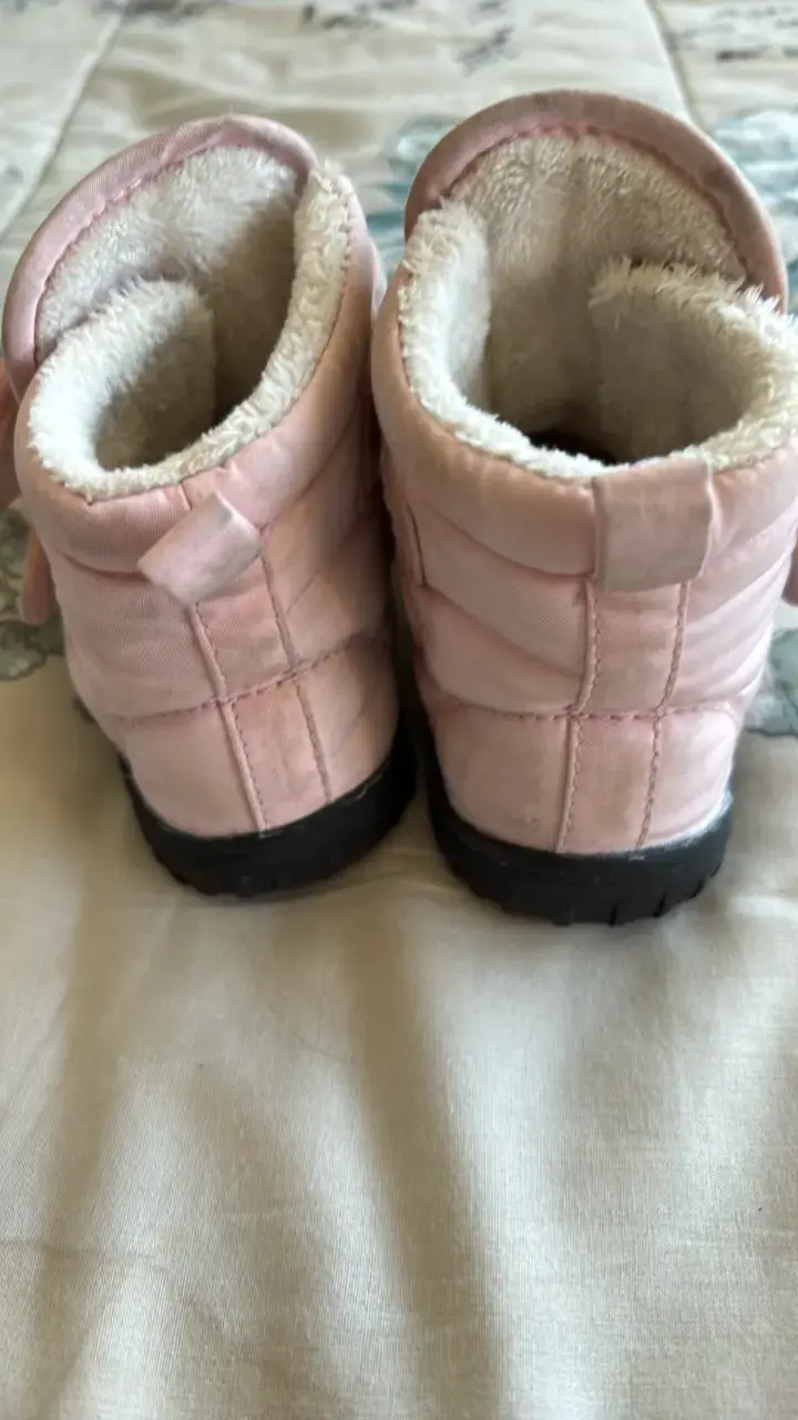 Botas de invierno para bebé rosadas - 2