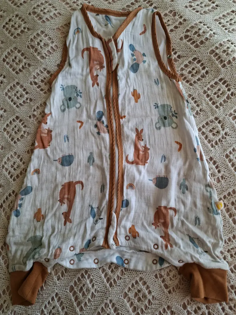 Saco de dormir infantil con estampado de animales