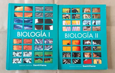 Libros de Biología I y II Santillana - miniatura 1