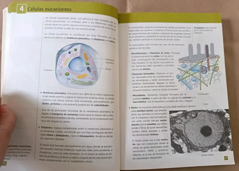 Libros de Biología I y II Santillana - 2
