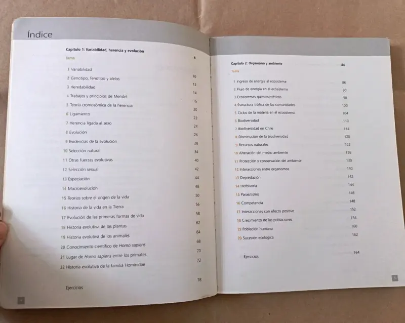 Libros de Biología I y II Santillana - 5