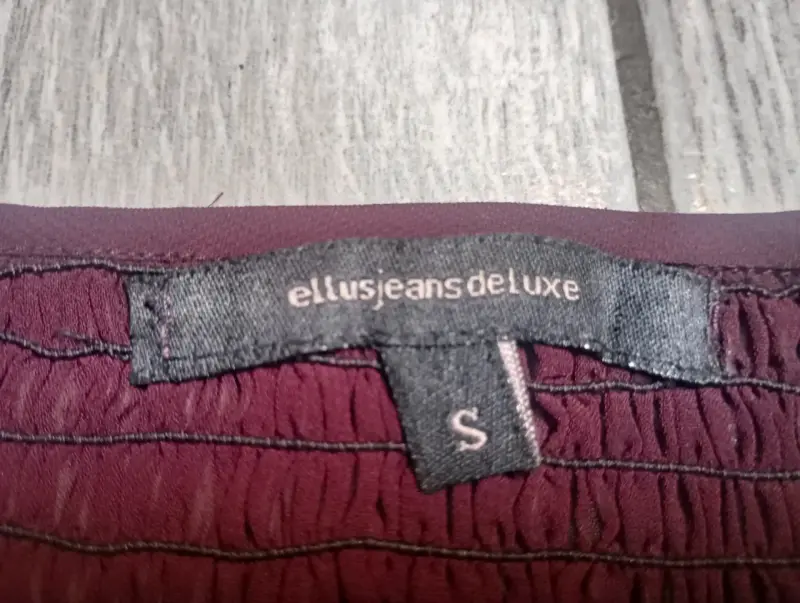 Top burdeos con lentejuelas Ellus Jeans Deluxe - 3