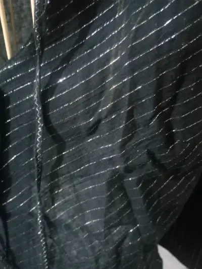 Blusa negra con rayas brillantes Americanino - miniatura 2