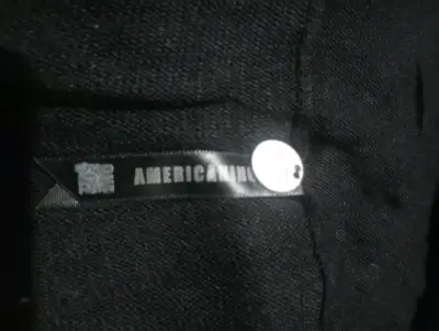 Chaleco largo negro Americanino para mujer - miniatura 3