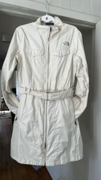 Abrigo blanco The North Face para mujer - miniatura 1