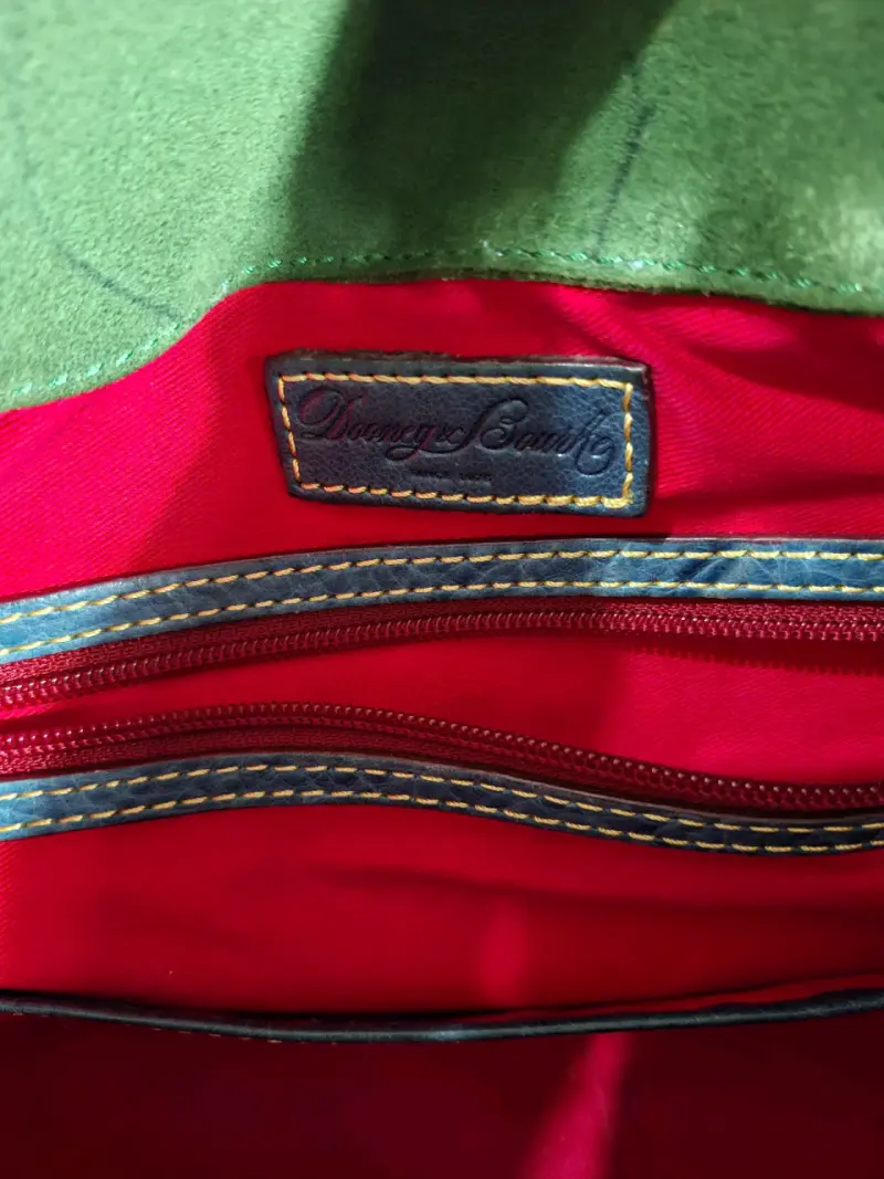 Bolso de cuero Dooney & Bourke verde oscuro - 5