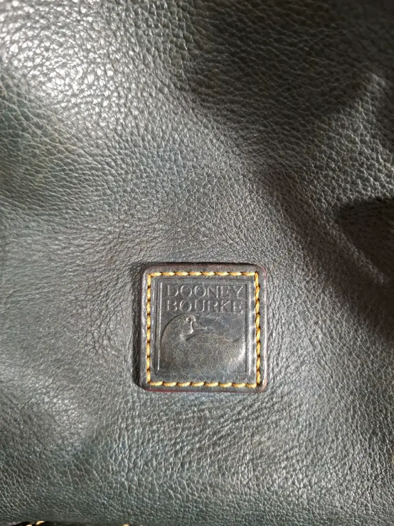Bolso de cuero Dooney & Bourke verde oscuro - 6