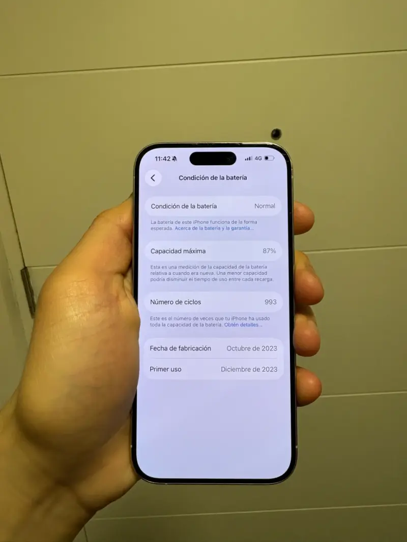 iPhone 15 pro 512 gb 87% bien cuidado - 3