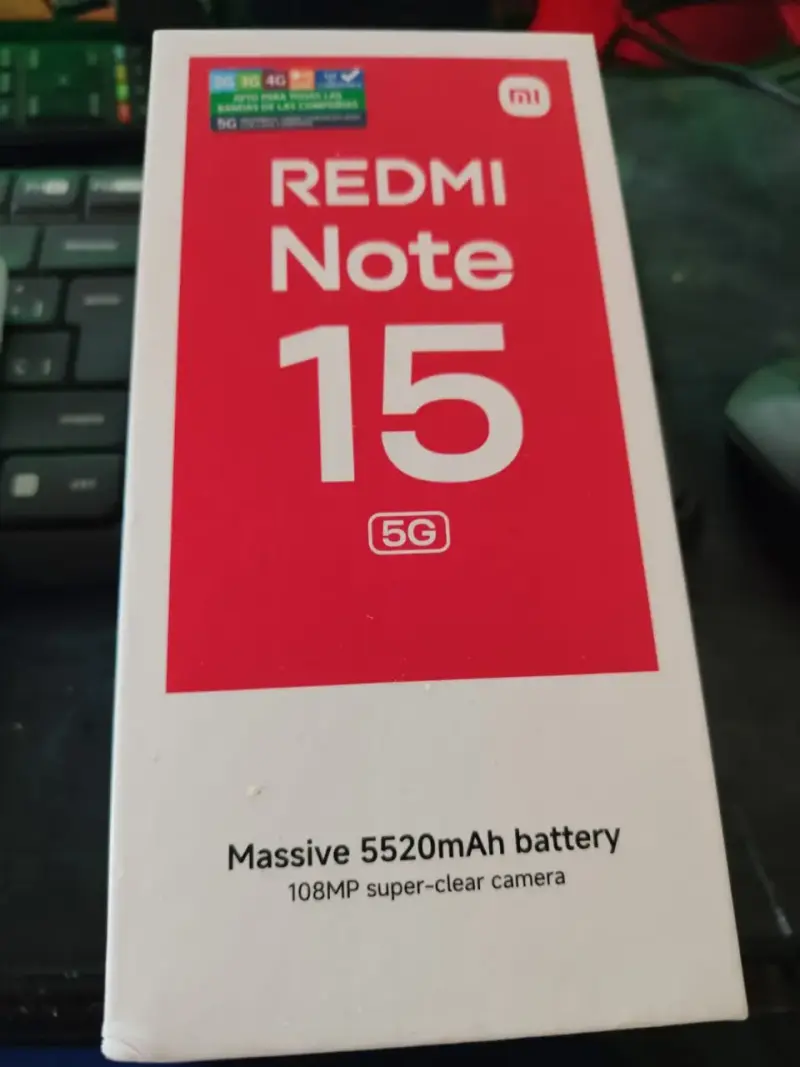 NUEVO XIAOMI REDMI NOTE 15 5G VENDO O PERMUTO - 3