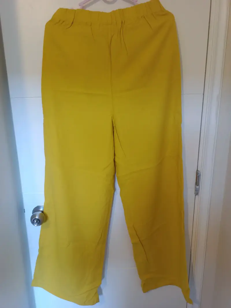 Pantalones amarillos de mujer - 2