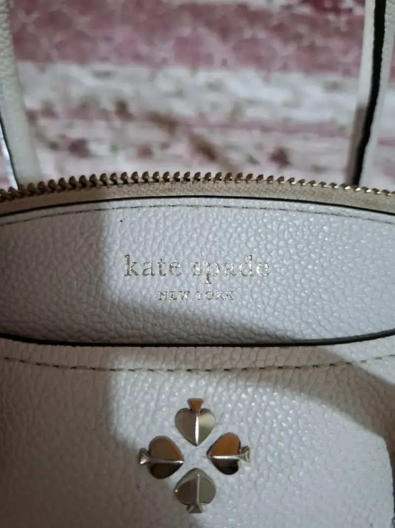 Bolso de cuero blanco  Kate Spa - 4