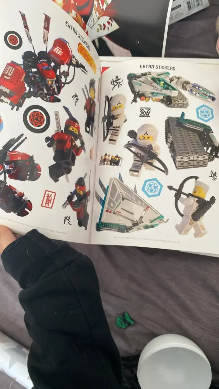 Colección de Stickers LEGO Ninjago Movie - 2
