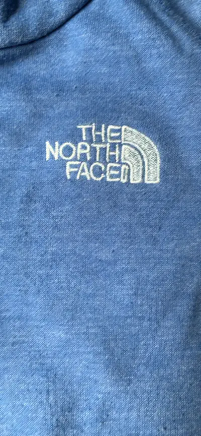 Polerón azul con capucha The North Face para mujer - miniatura 1