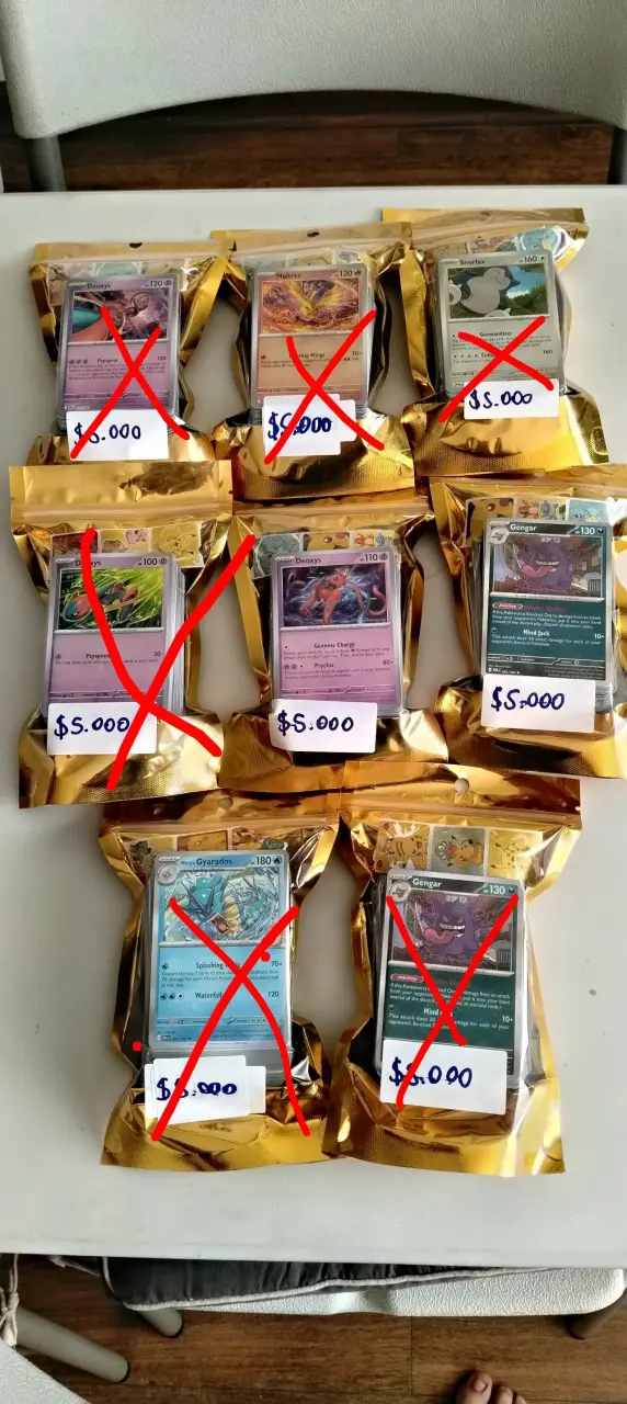Pack cartas 100 y 51 cartas - 3