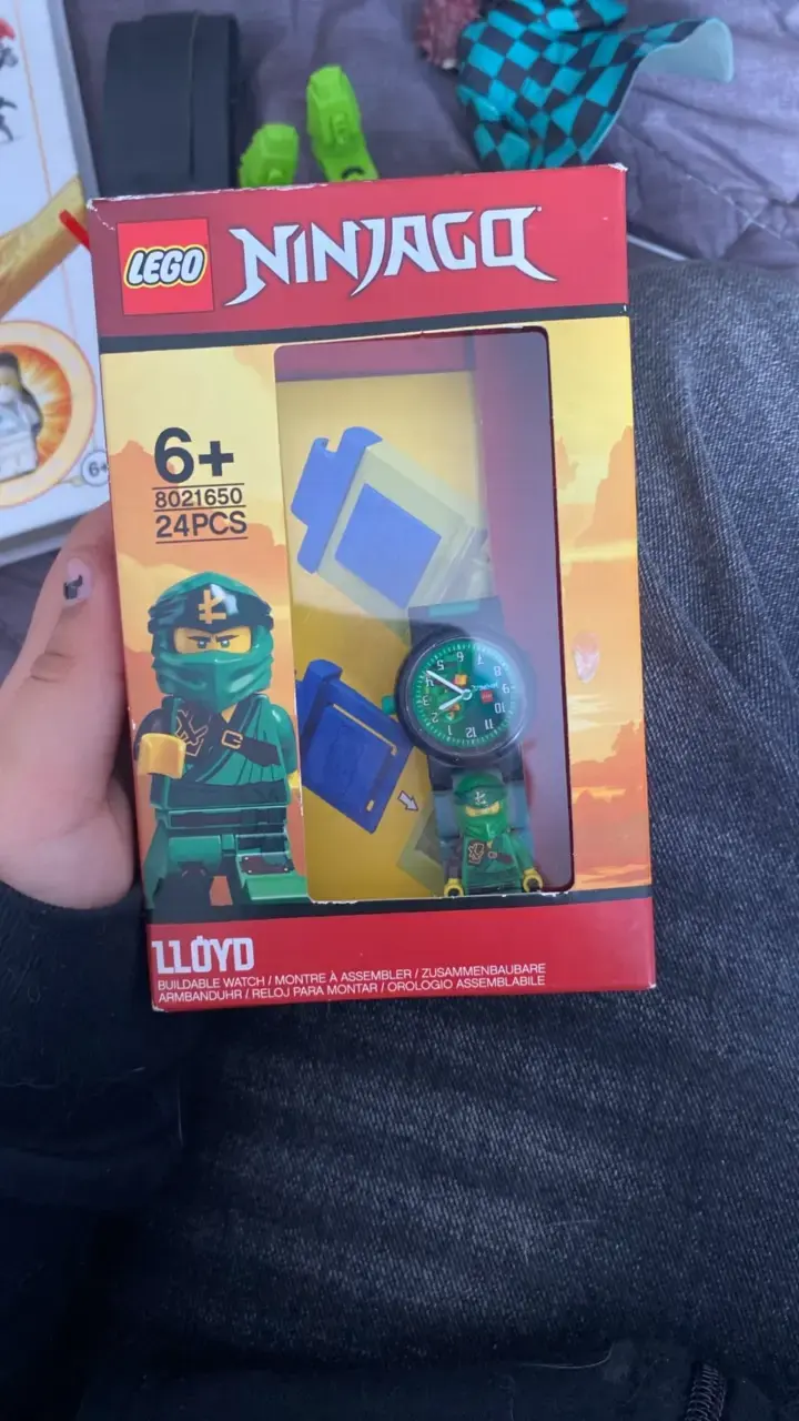 Reloj infantil LEGO Ninjago verde con figura - 2