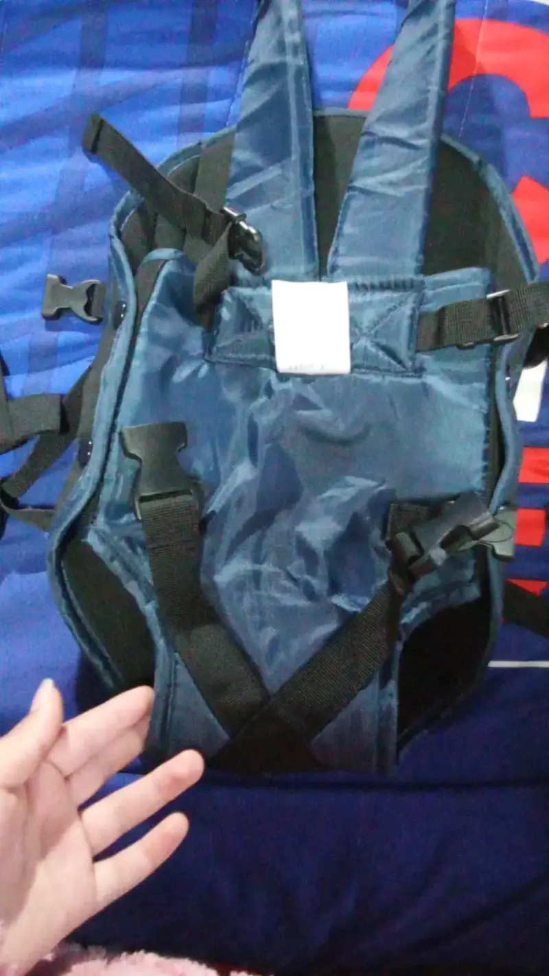 Mochila portabebés azul Bebesit - 2
