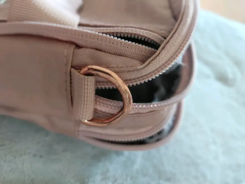 Bandolera beige con múltiples compartimentos Xtrem - 2