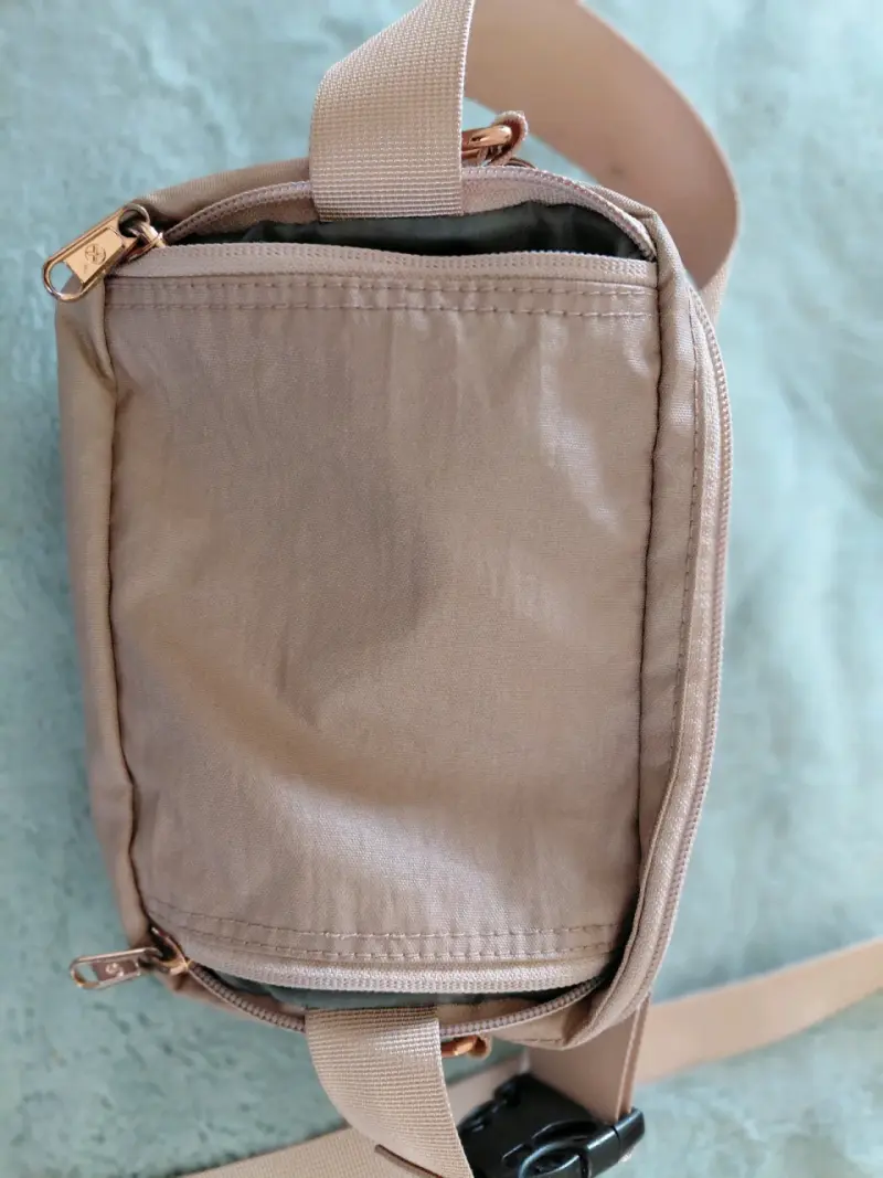 Bandolera beige con múltiples compartimentos Xtrem - 5