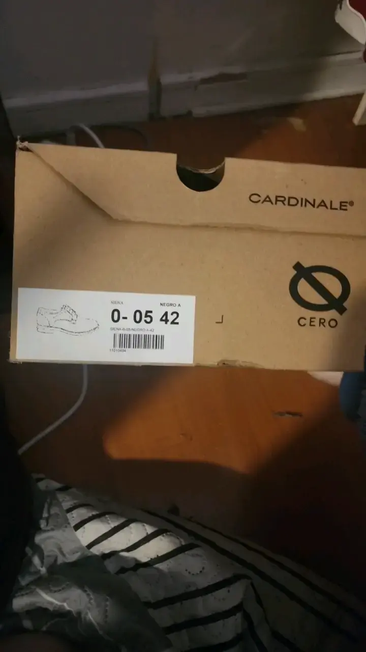 Zapatos de vestir negros Cardinale talla 42 - 3