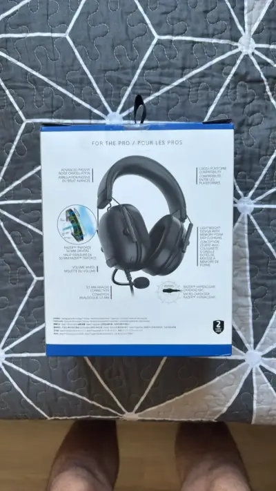 Auriculares Razer BlackShark V2 X para PlayStation - miniatura 2