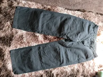 Pantalones anchos negros VNS para hombre - miniatura 1