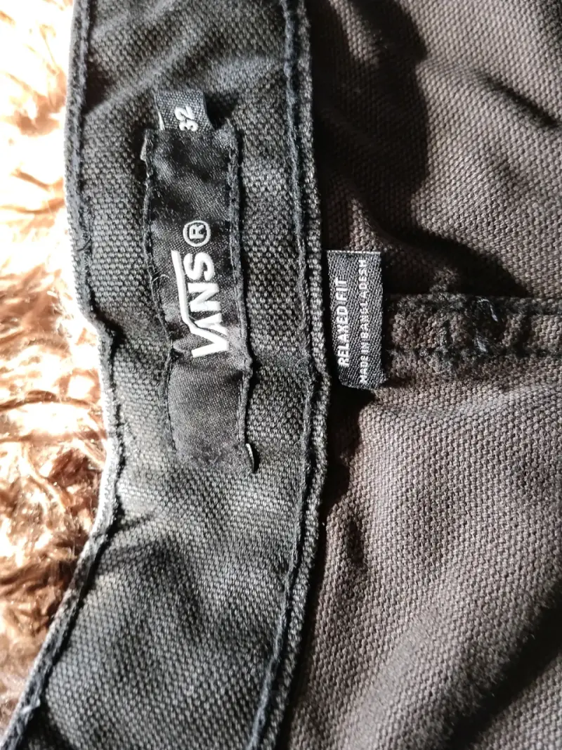 Pantalones anchos negros VNS para hombre - 2
