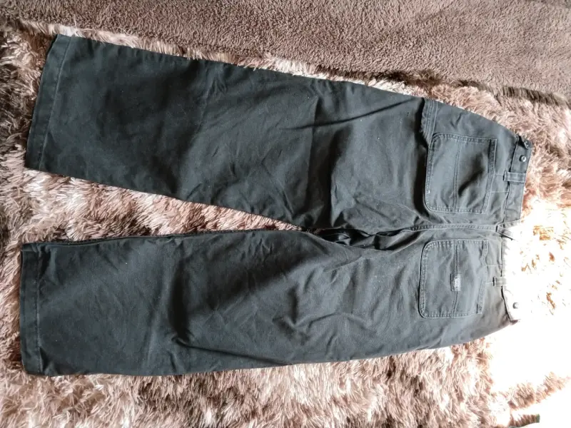 Pantalones anchos negros VNS para hombre - 3