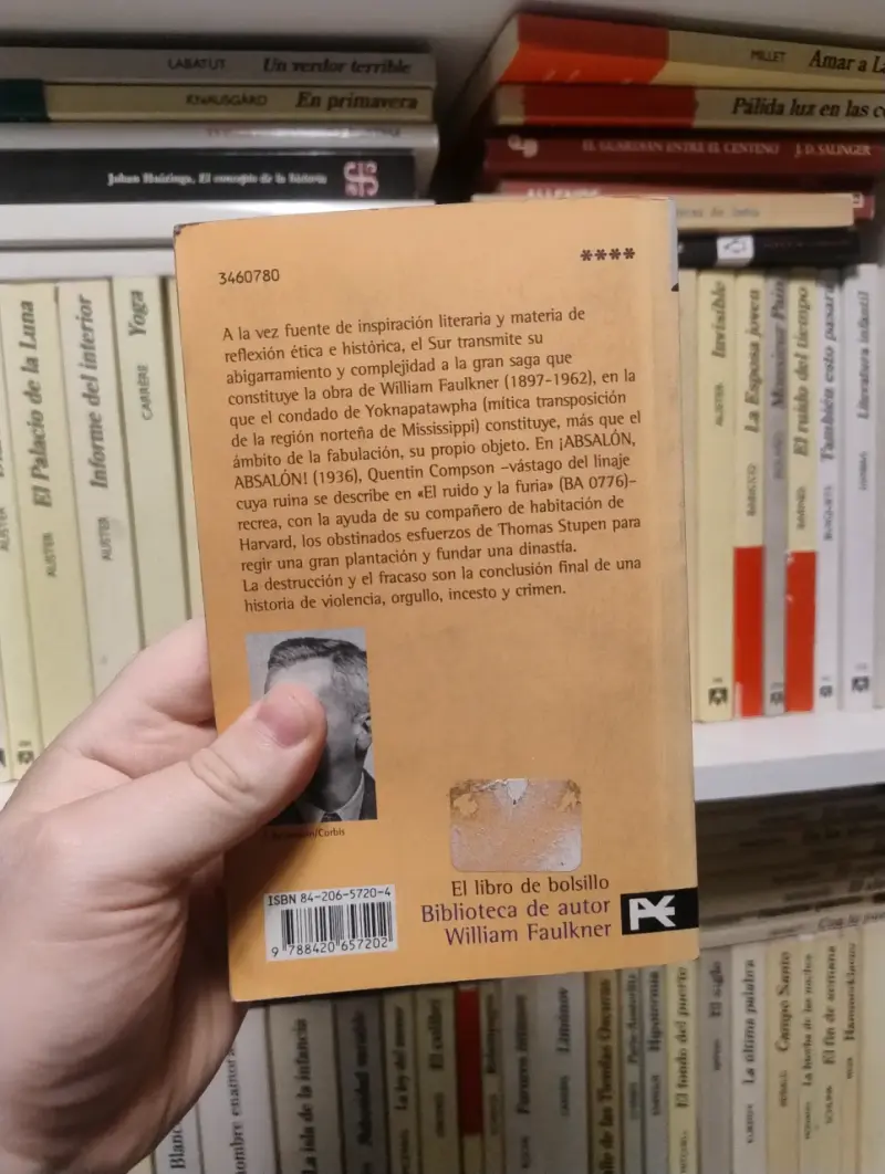 Libro '¡Absalón, Absalón!' de William Faulkner - 3