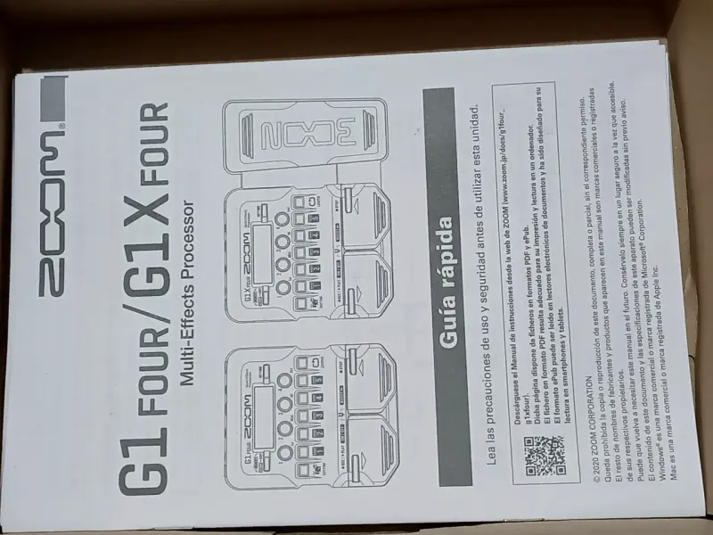 Pedal de efectos Zoom G1 Four para guitarra - 4