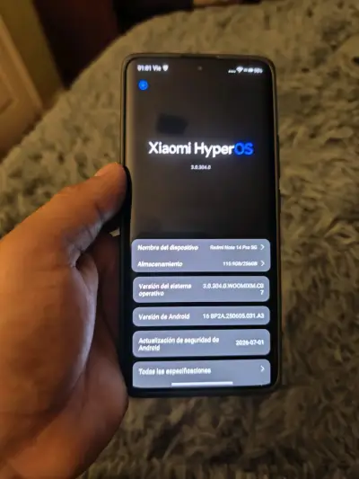 Xiaomi Redmi Note 14 Pro 5G con HyperOS - miniatura 1