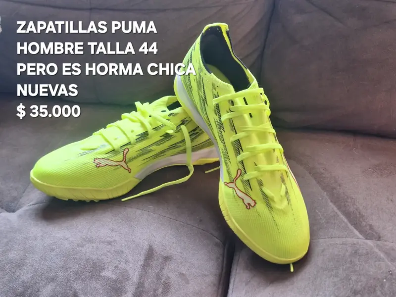 Zapatillas Puma Hombre Talla 44 Neón - 1