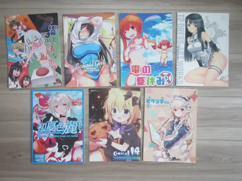Lote Doujinshis & Artbooks Anime Importados - 2