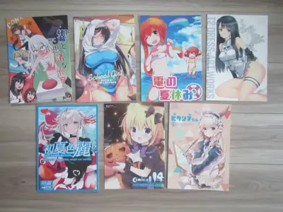 Lote Doujinshis & Artbooks Anime Importados - miniatura 2