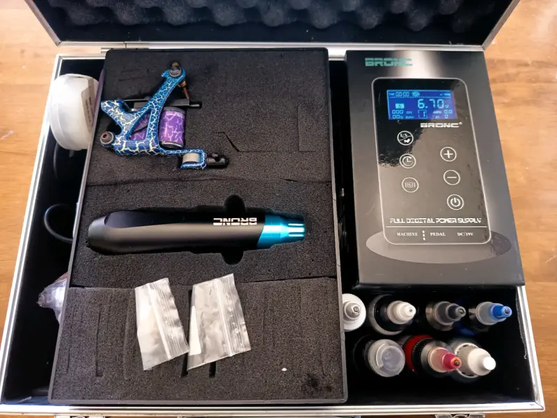 Kit de Tatuaje Completo con Máquina y Tintas .. - 5