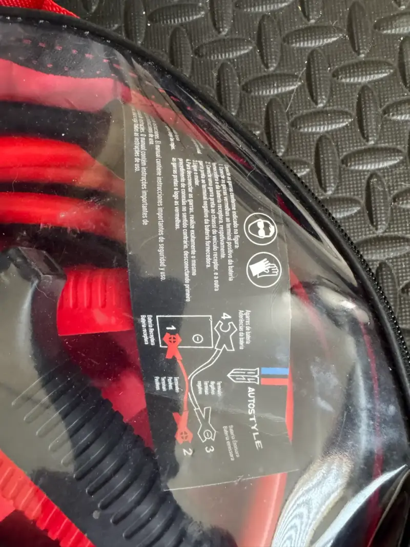 Cables de Arranque Autostyle 500A Rojos - 1