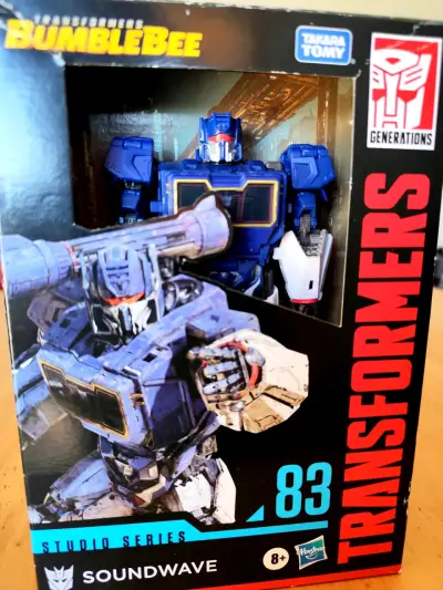 Figura Transformers Soundwave Studio Series 83 - miniatura 3