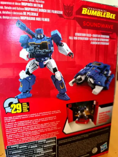 Figura Transformers Soundwave Studio Series 83 - miniatura 4