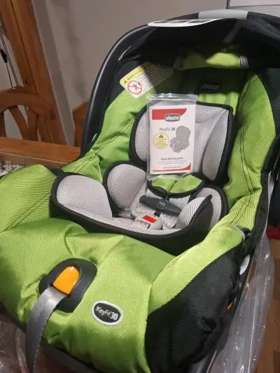 Silla de Auto para Bebé Chicco KeyFit 30 Verde - miniatura 4