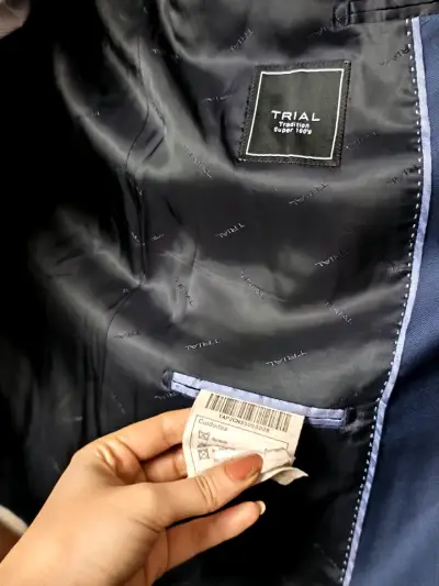 Chaqueta de traje azulino hombre Trial - miniatura 4