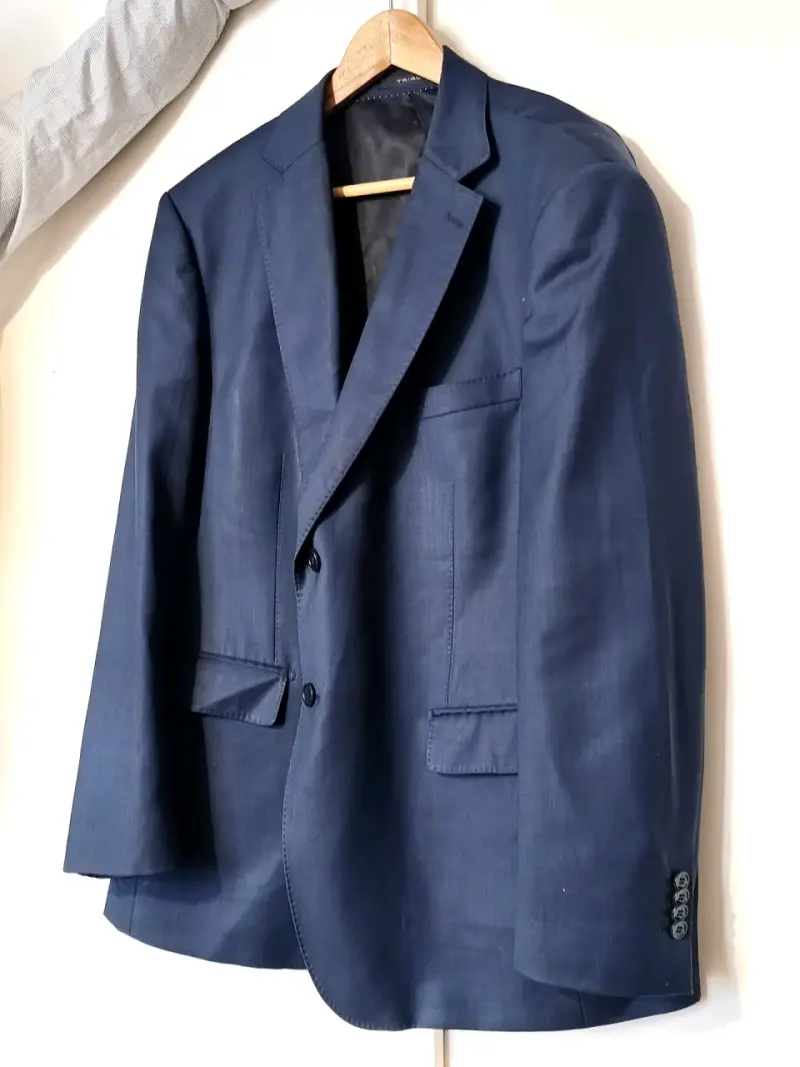 Chaqueta de traje azulino hombre Trial - 5