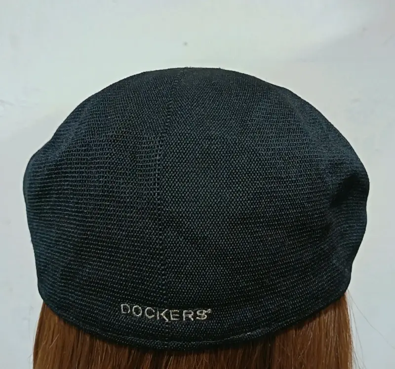 Boina Dockers de malla negra elegante - 2