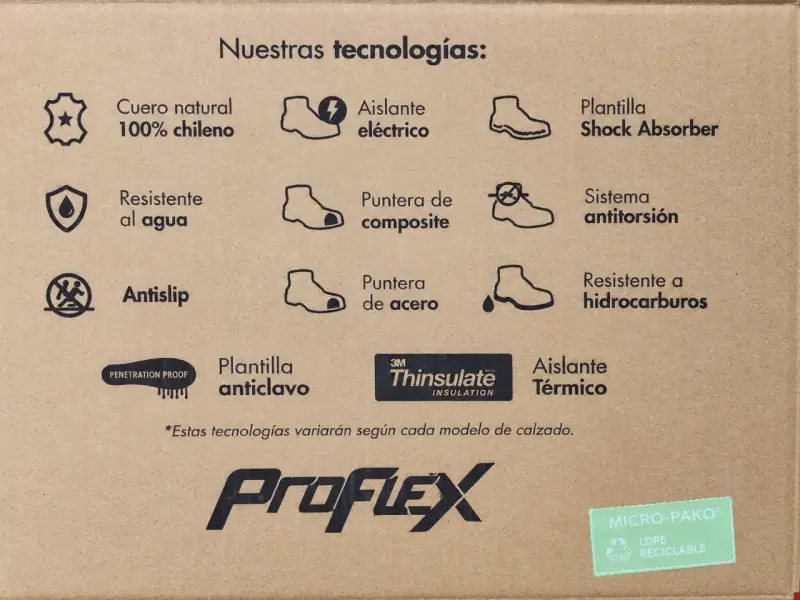 Botín de Seguridad Mujer Proflex 113M Talla 41 - 5
