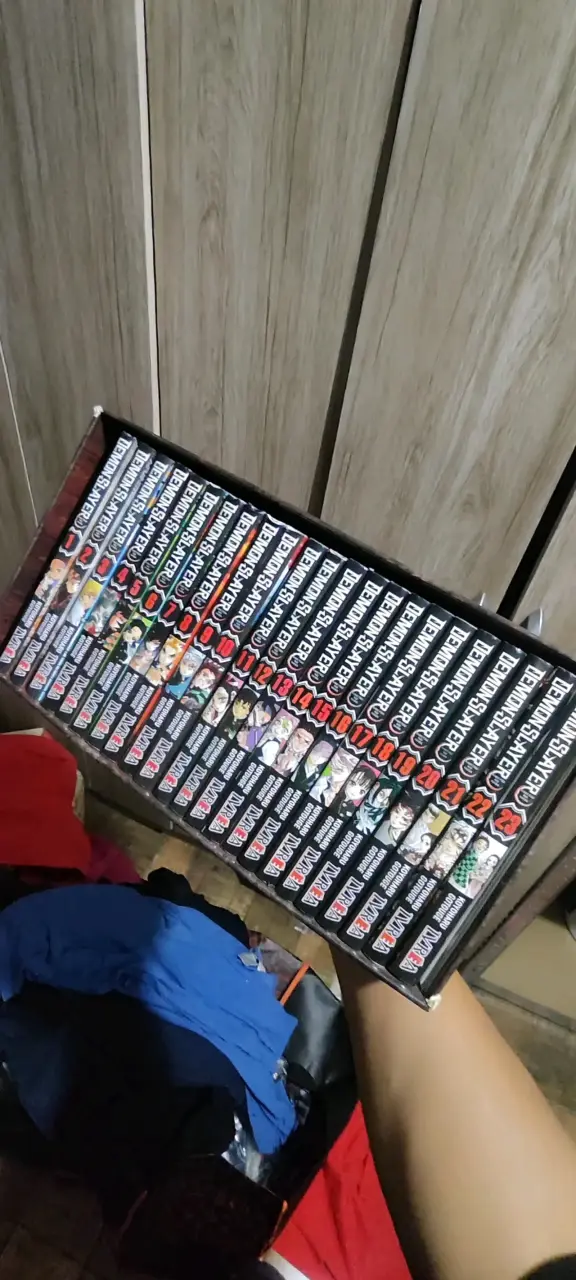 Colección completa de mangas Demon Slayer en caja especial - 4