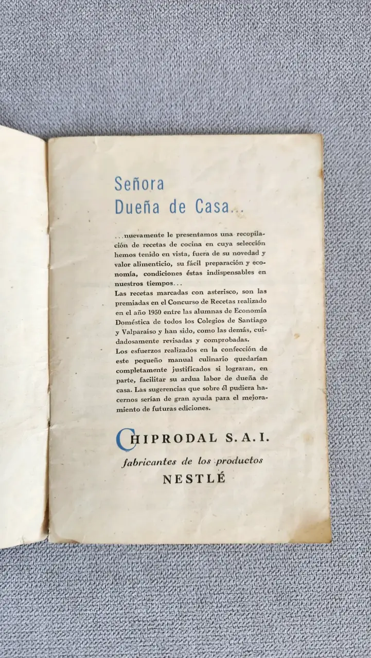 Libro de Recetas Nestlé Vintage - 2