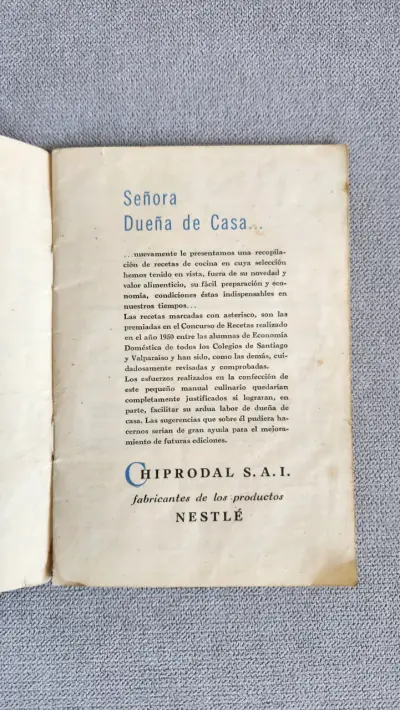 Libro de Recetas Nestlé Vintage - miniatura 2