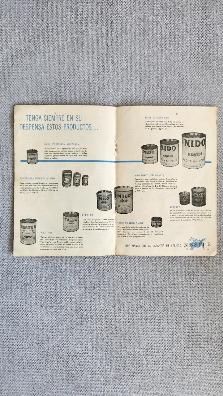 Libro de Recetas Nestlé Vintage - 3