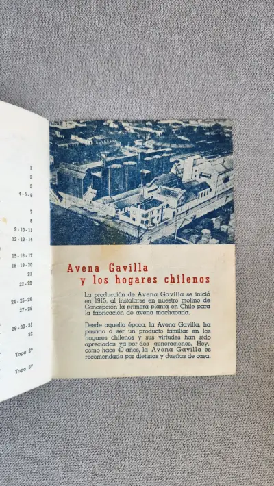 Recetario Vintage Avena Gavilla - miniatura 5